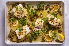 Baked Fish with Olives and Ginger