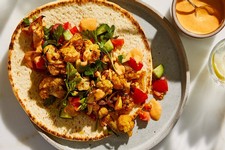 Cauliflower Shawarma with Spicy Tahini