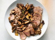 One Pan Pork Tenderloin with Mushrooms