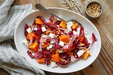 Roast Pumpkin, Radicchio and Feta Salad